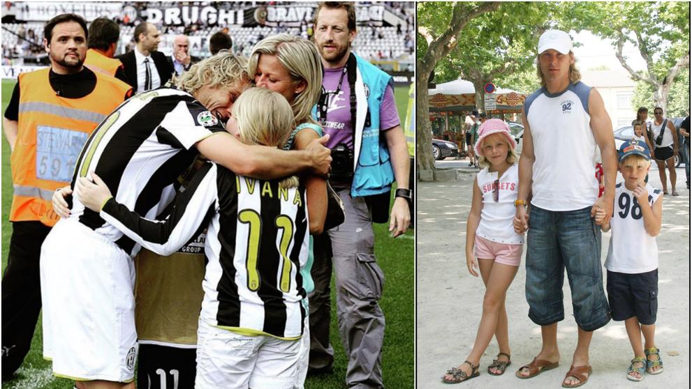 Pavel Nedvěd a dcera Ivanka