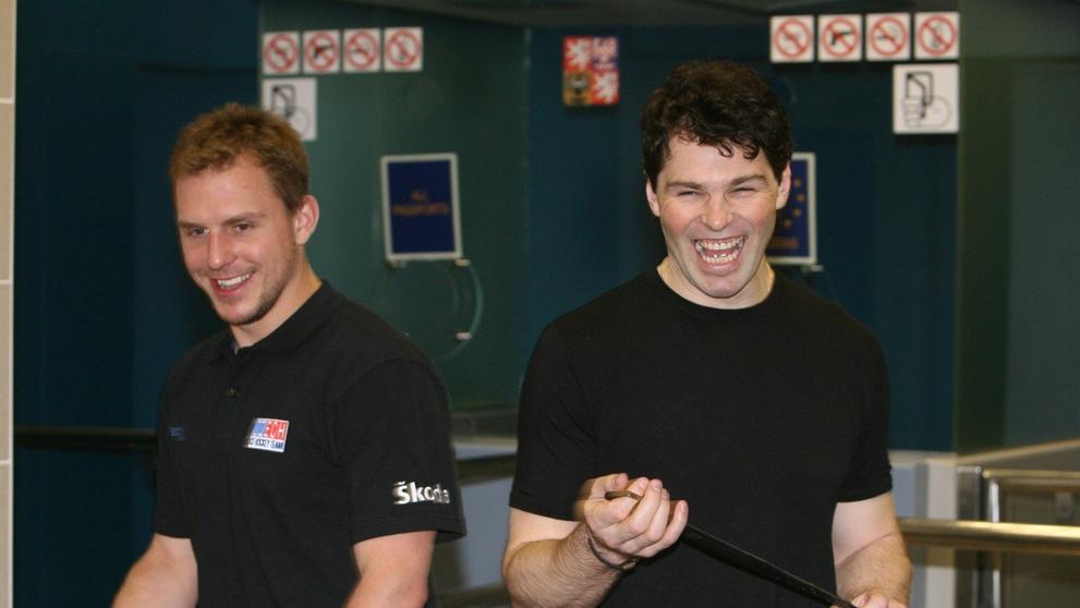 Jaromír Jágr a Petr Vampola si vždycky rozuměli