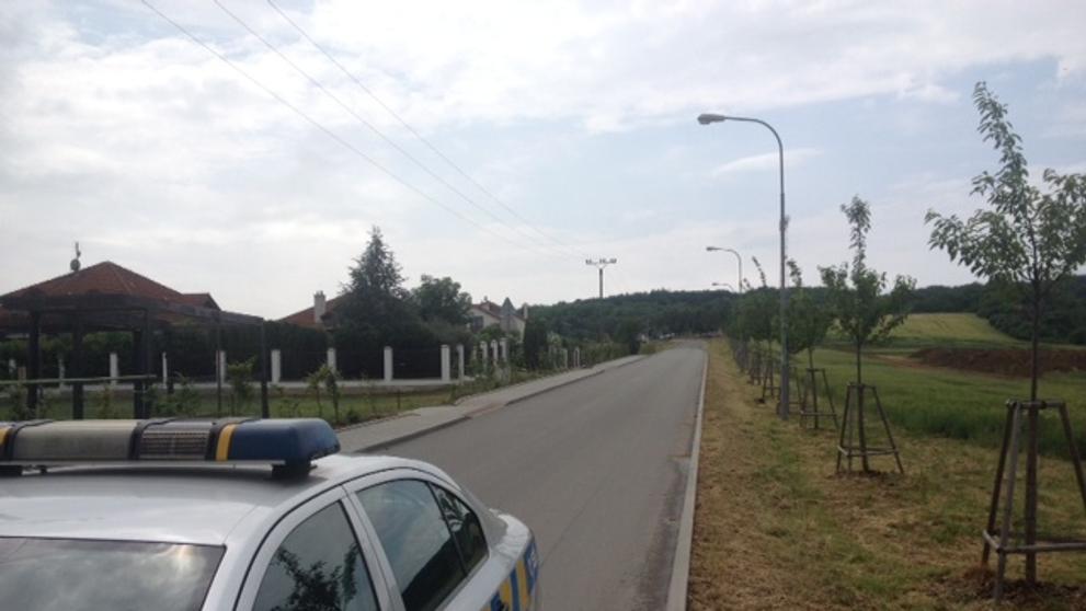 Policejní zásah v Brně - Žebětíně