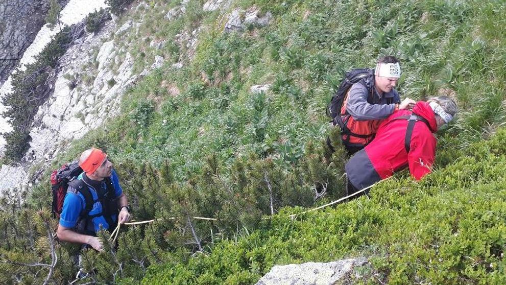 Záchrana českých turistů v Tatrách pod Klinem - 1