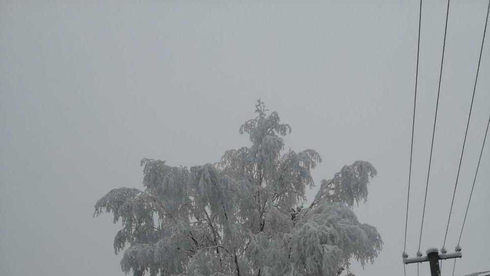 Sníh na Karlovarsku - 2