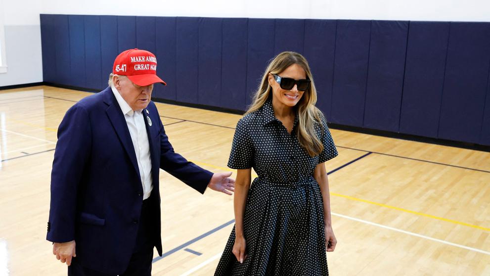 Donald Trump s manželkou Melanií Trumpovou (4)