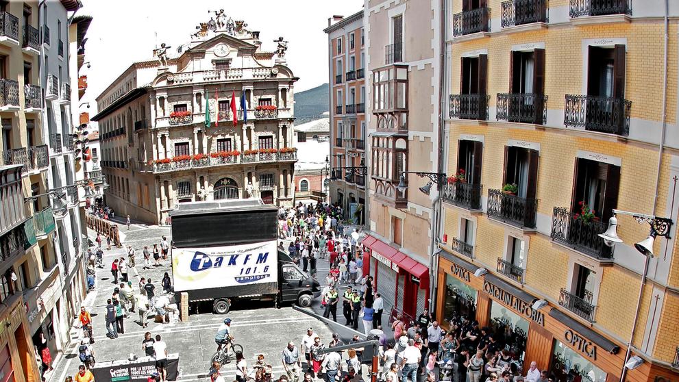 Pamplona - býk, býci - 2