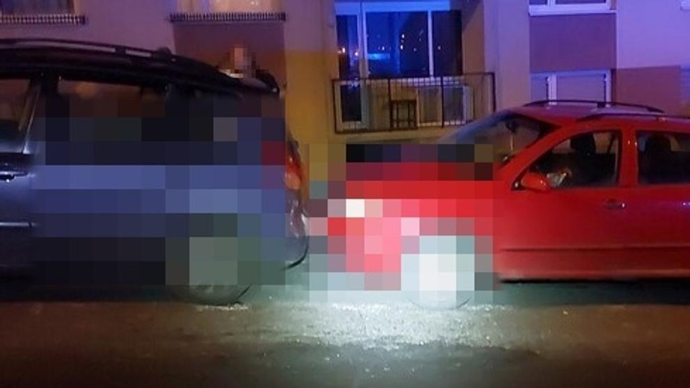 Řidiči nezabezpečili svá vozidla, ta se samovolně rozjela a nabourala (2)