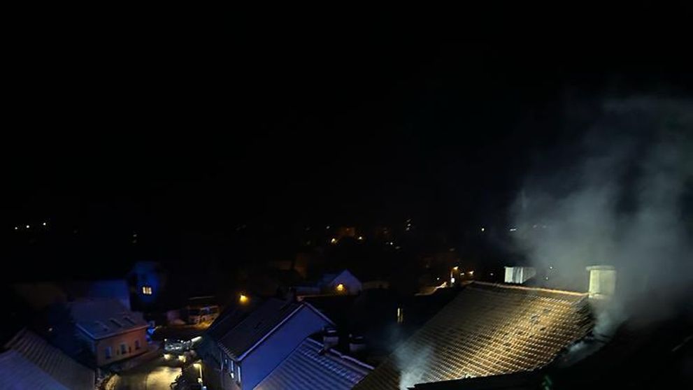 Požár na Prachaticku
