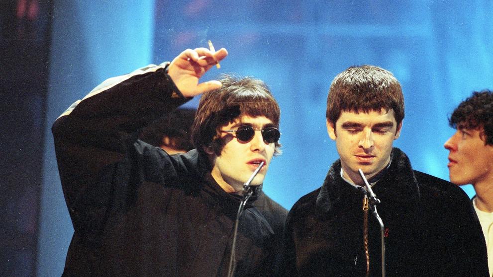 Noel a Liam Gallagher, 1995
