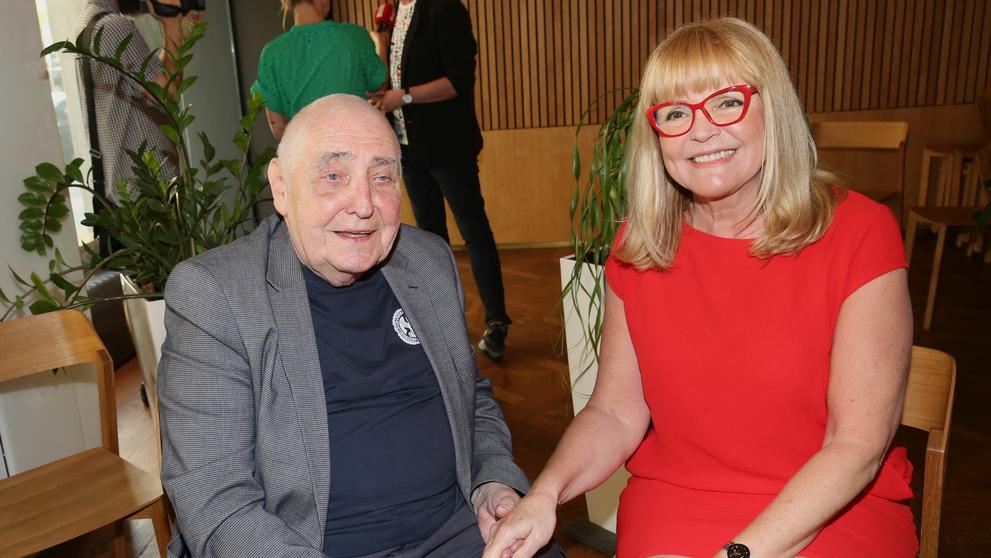 Věra Martinová a Radkin Honzák, 10. 5. 2022