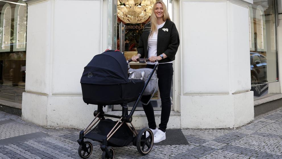 Petra Kvitová se po narození syna Petra vrací k tenisu