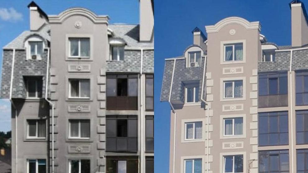 Rekonstrukce Buči budova