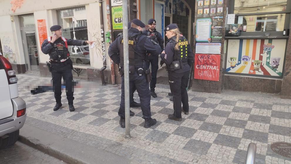 Pobodání v Praze na ulici Milady Horákové