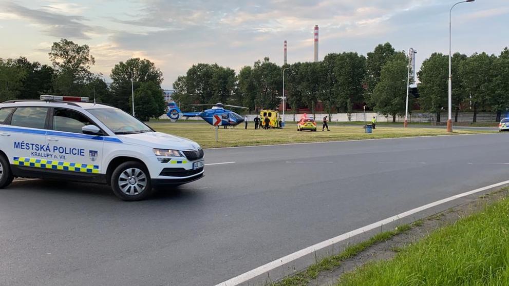Záchrana zraněného cyklisty - 16