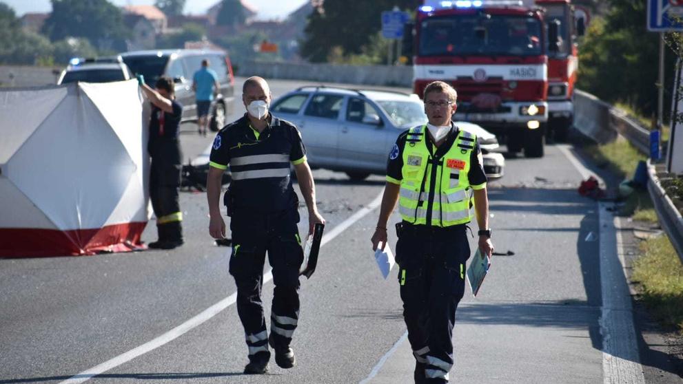 Tragická nehoda motorkáře a auta - 10