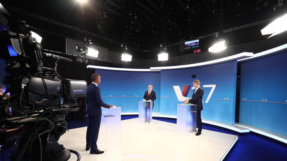 Andrej Babiš a Lubomír Zaorálek ve volebním Nova Duelu - 3