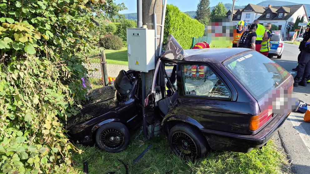 Autonehoda v Třinci