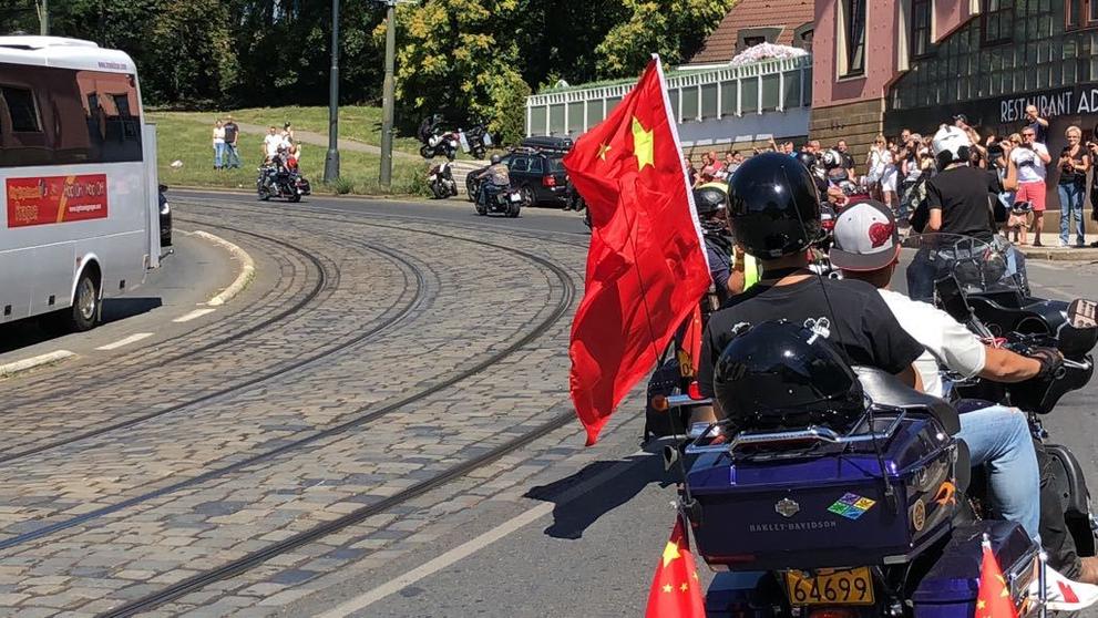 Spanilá jízda Harley Davidson v Praze 2018 - 1