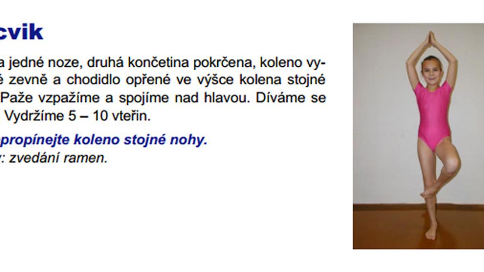 Cvičení pro děti - 2