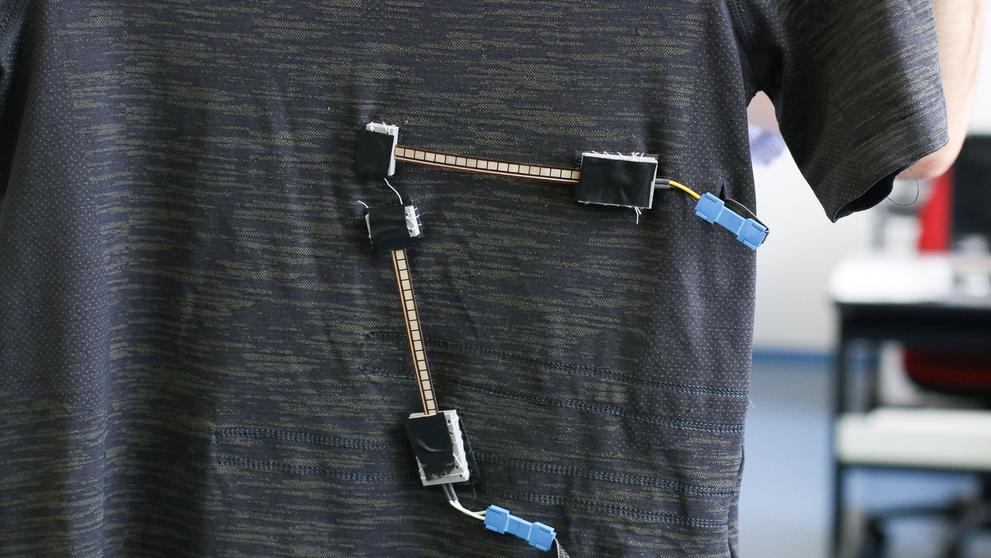 Testování chytrého trička pro řidiče