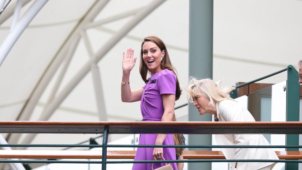 Princezna Kate na Wimbledonu