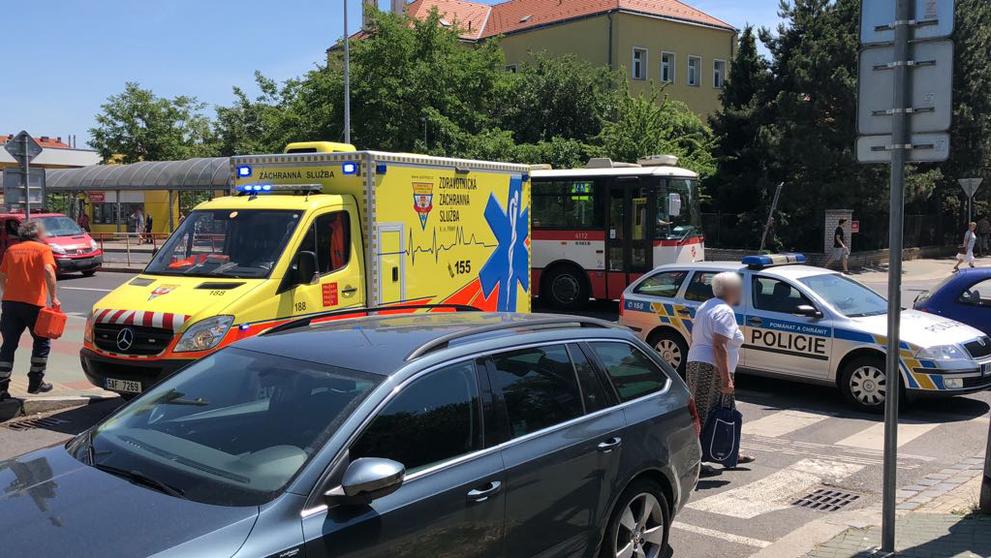 Dvě sražené děti na Praze 8 - 4