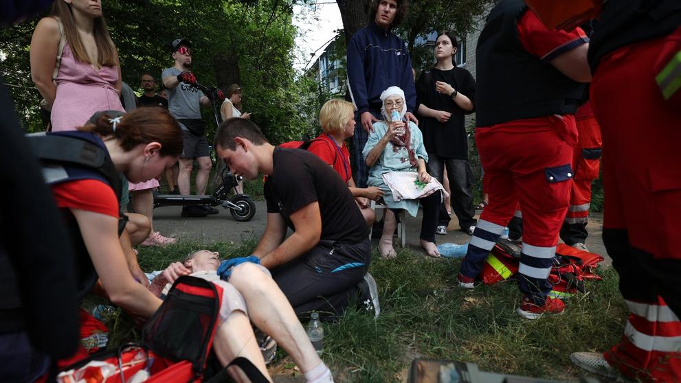 Ruský útok na Ukrajinu, 8. 7. 2024 Kyjev (4)