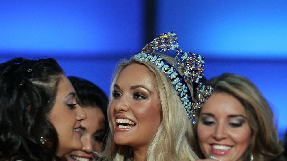 Taťána Kuchařová jako Miss World 2006