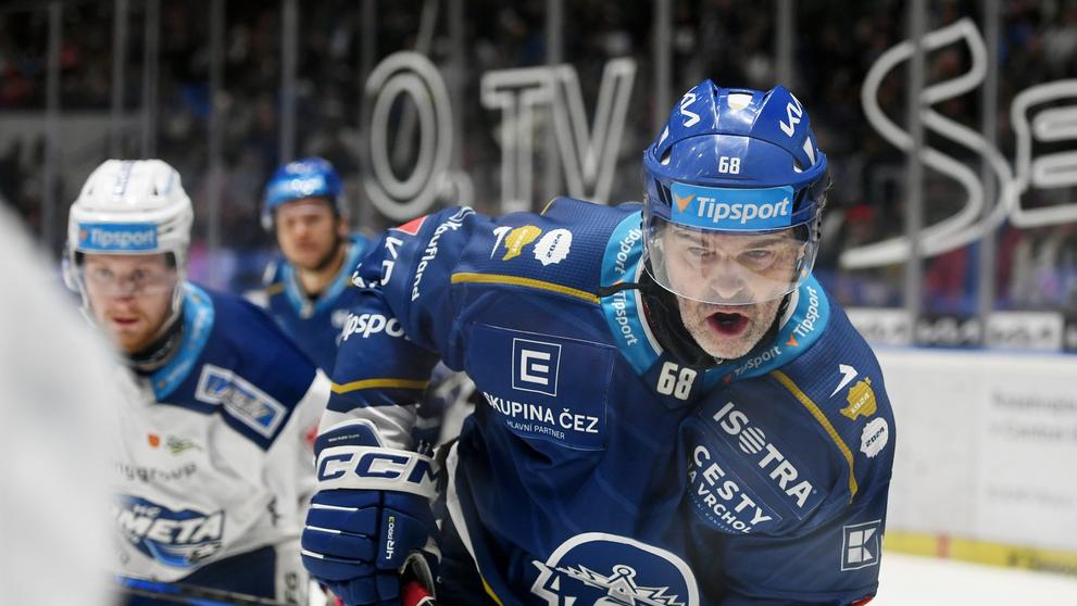 Jaromír Jágr v dresu Kladna