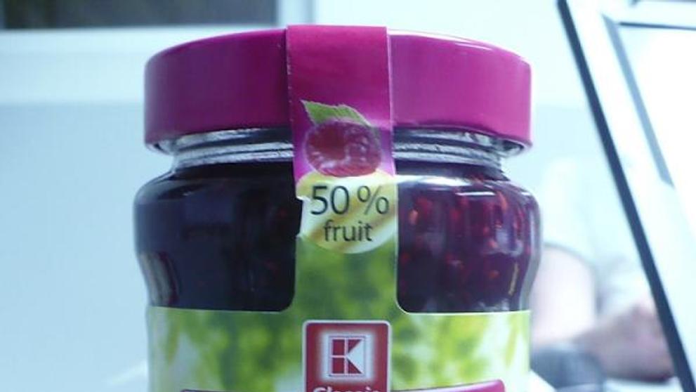 Falšovaný malinový džem - Kaufland