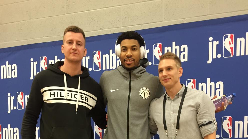 Jan Koloničný, Otto Porter Jr. a Martin Kasparides