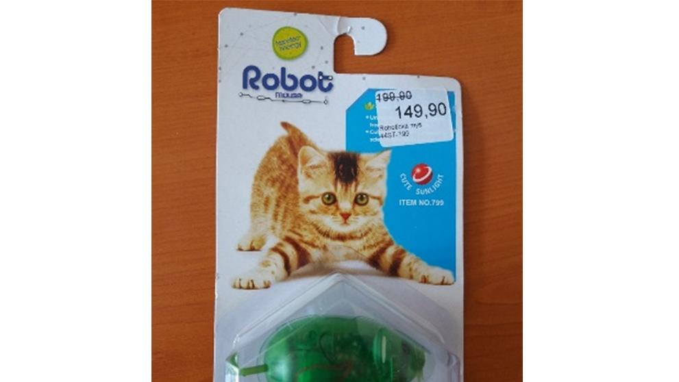 Kontrola bezpečnosti elektrických hraček - Robotická myš