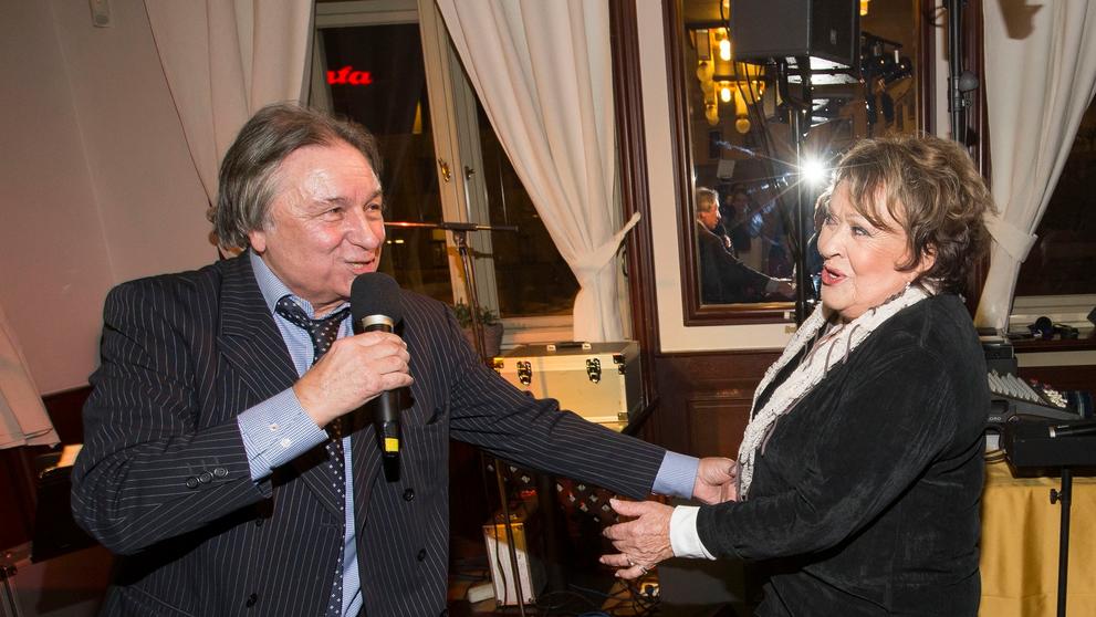Karel Bláha a Jiřina Bohdalová, 9. 1. 2016