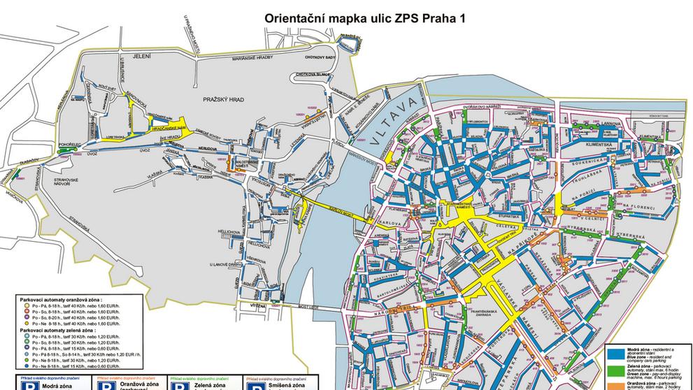 Parkování - Praha 1