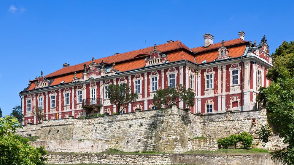 Žatec Rokokový zámek Stekník u Žatce