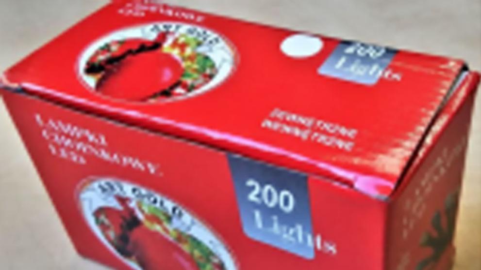 Světelný řetěz LED studené bílé 200LED (2)