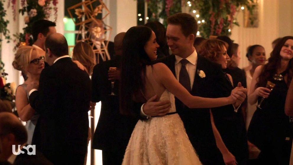 Meghan Markle ve svatebních šatech - 2