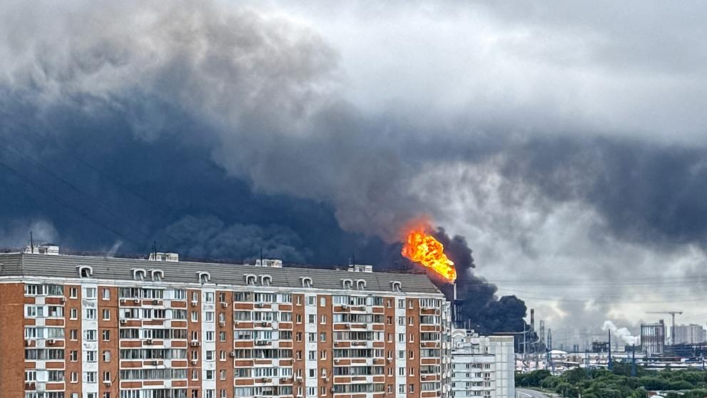 Exploze rafinerie