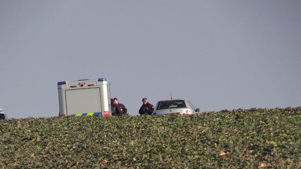 Nález těla na poli - 1