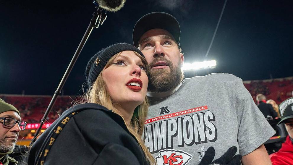 Taylor Swift a Travis Kelce, 7. 2. 2025