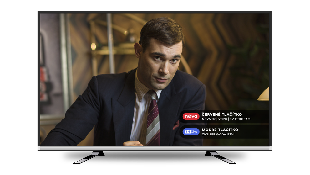 HbbTV - modré tlačítko