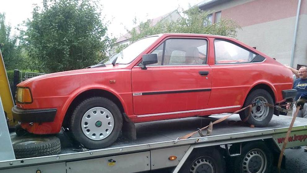 Škoda Rapid 130 z roku 1987