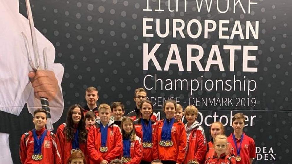 Celkem 22 medailí získali čeští karatisté na ME