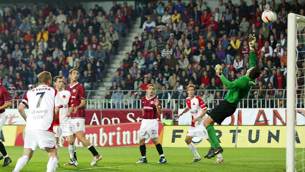 Z podzimního derby Sparta Praha - Slavia Praha 0:2