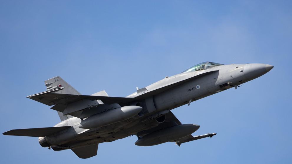 Stíhačka McDonnell Douglas FA-18C Hornet