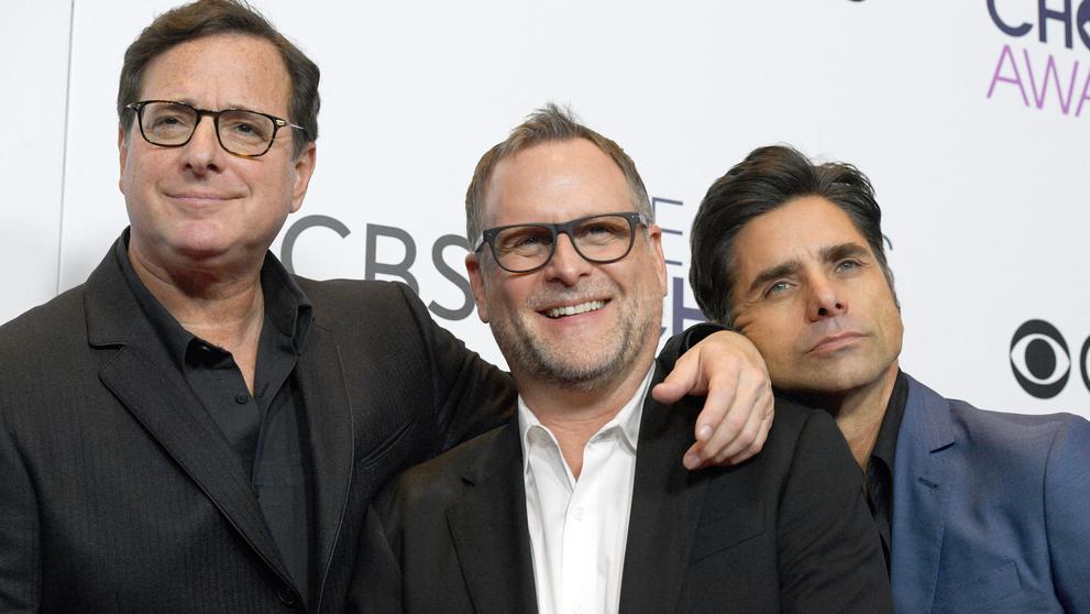 Bob Saget, Dave Coulier a John Stamos, 18. 1. 2017