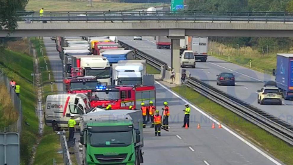 Tragická dopravní nehoda na D1 (4)