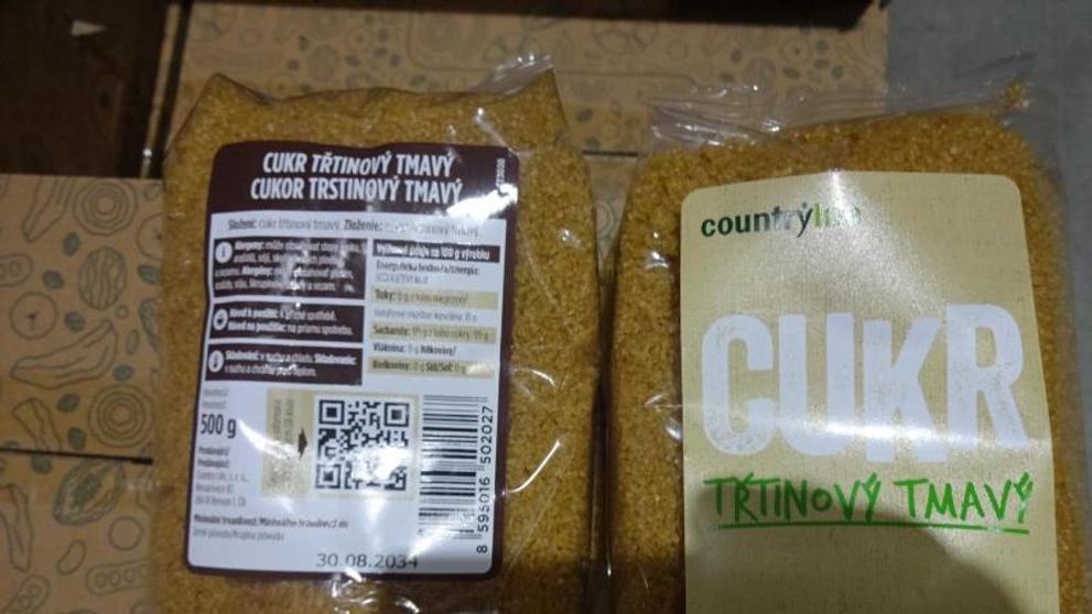 Cukr Třtinový tmavý 500g (1)