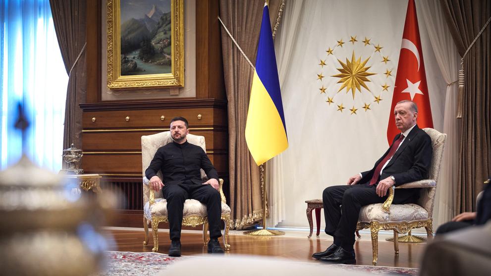 Volodymyr Zelenskyj a Recep Tayyip Erdogan v Ankaře, 15. 5. 2025 ZelenskyyUa (3)