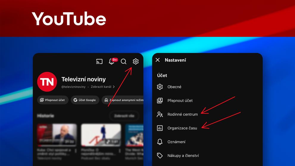 Jak omezit sociální sítě – YouTube