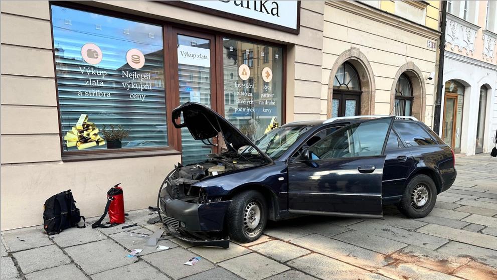 Dopravní nehoda v Plzni (2)