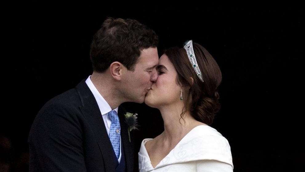 Svatba princezny Eugenie a Jacka Brooksbanka, 12. 10. 2018