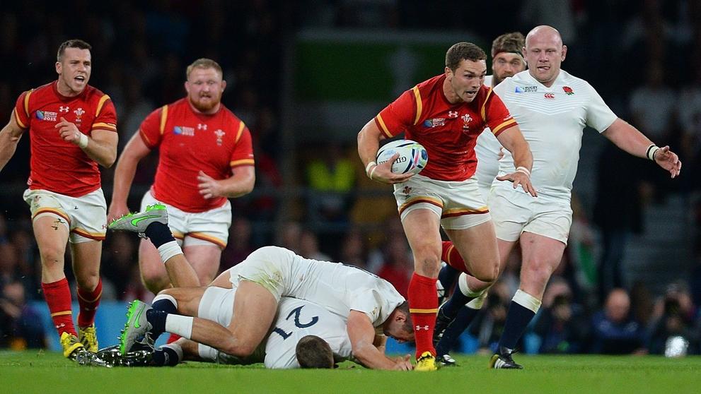 Strhující ragbyová bitva Anglie - Wales - 10